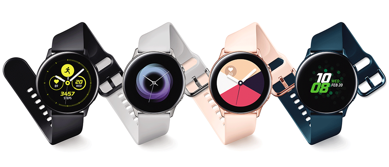 Galaxy Watch Active, reloj deportivo fino, ligero y versátil