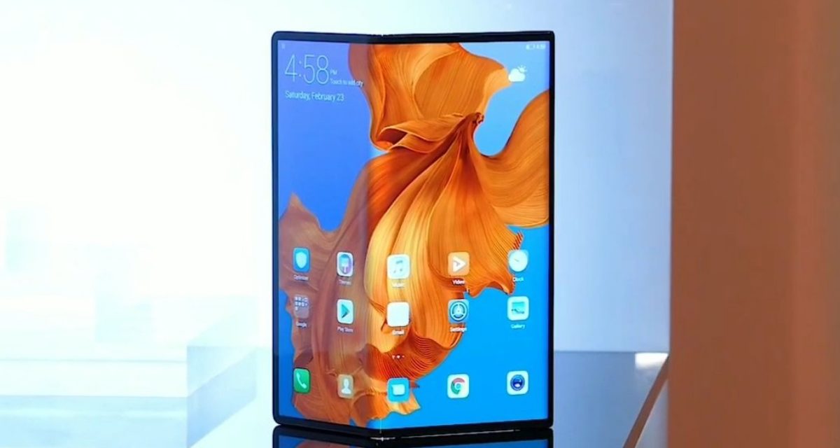 Huawei Mate X, así es el móvil 5G que se dobla de Huawei