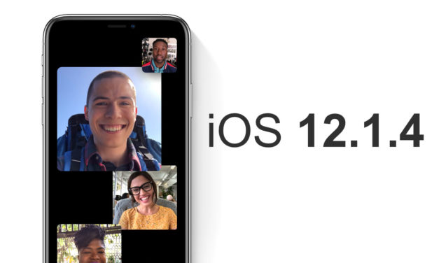 iOS 12.1.4, Apple actualiza el iPhone para arreglar un agujero de FaceTime