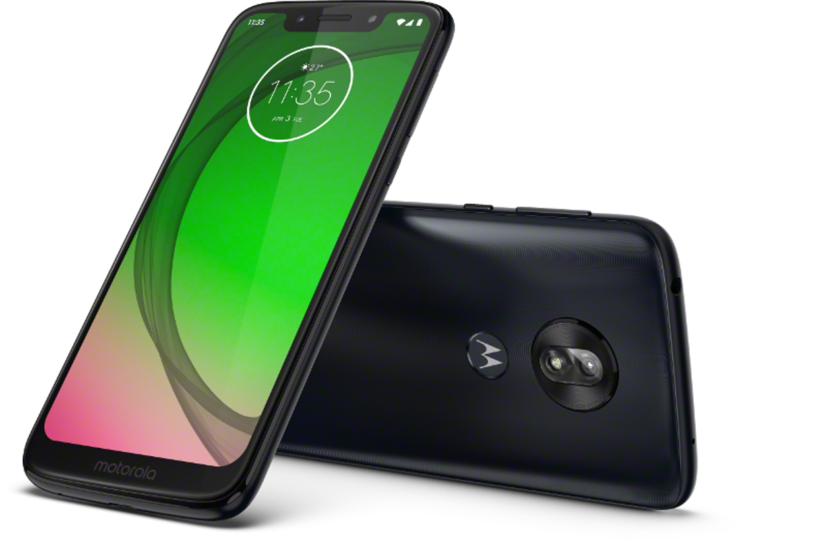 Motorola Moto G7 Play, diseño compacto con muesca en pantalla