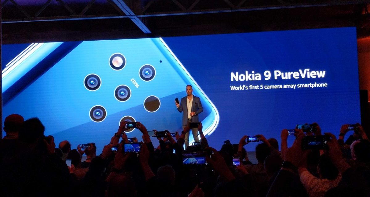 Nokia 9 Pure View, el primer móvil con cinco cámaras traseras