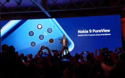Nokia 9 Pure View, el primer móvil con cinco cámaras traseras