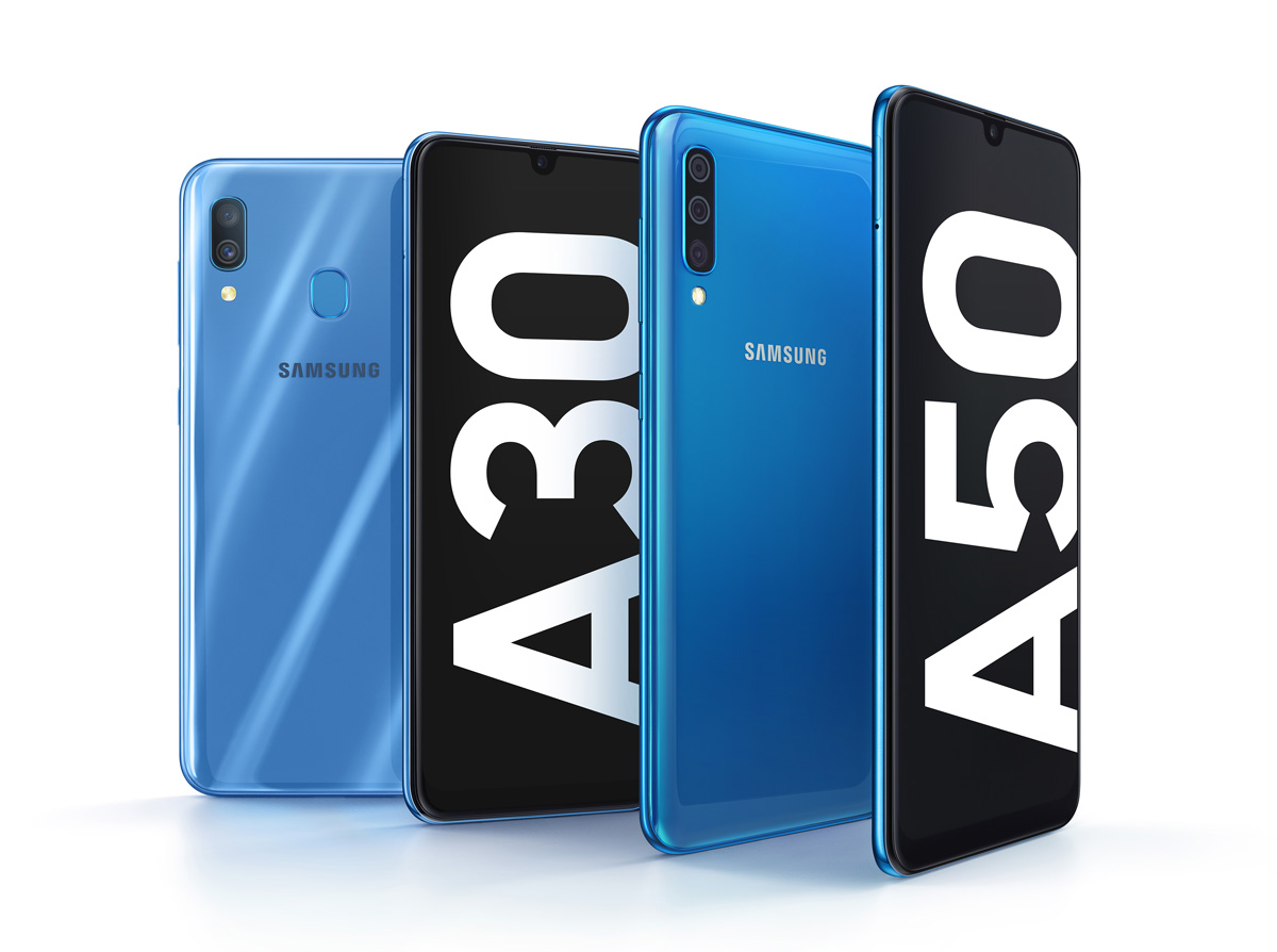 oficial Samsung Galaxy A30 pantalla