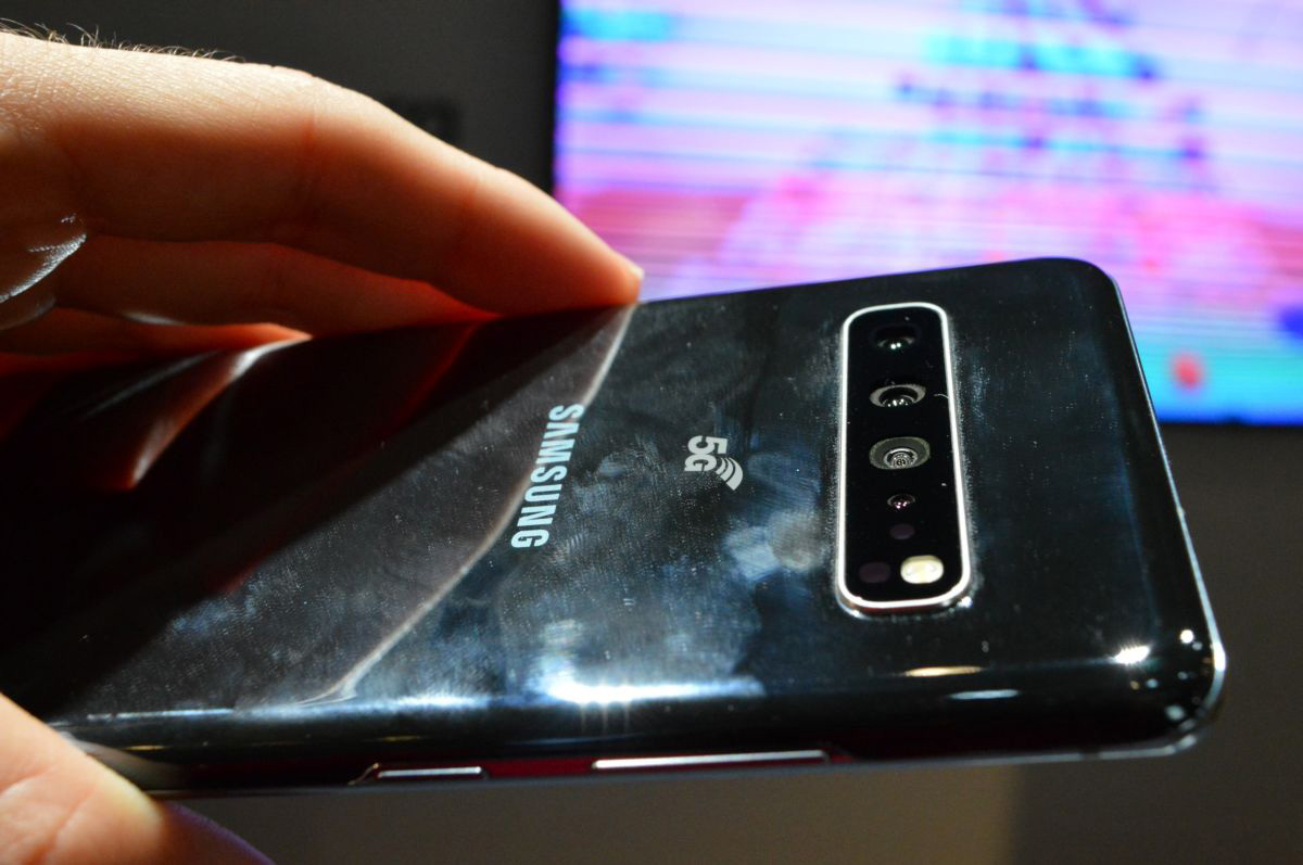 oficial Samsung Galaxy S10 5G cámaras