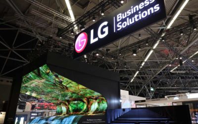 LG muestra en el ISE 2019 pantallas OLED flexibles y transparentes