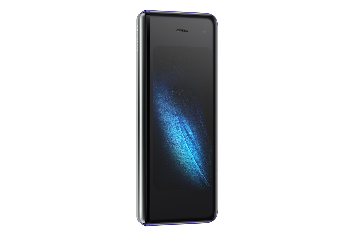 oficial Samsung Galaxy Fold pantalla plegado