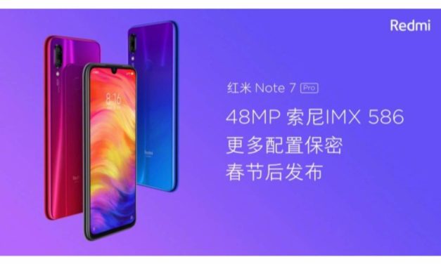 Todo lo que sabemos del Xiaomi Redmi Note 7 Pro con cámara de 48 megapíxeles