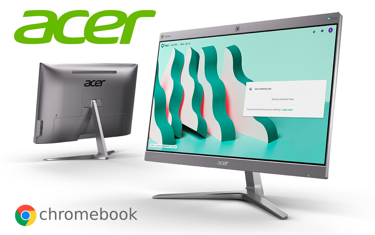 Acer Chromebase for Meetings 24V2, sistema táctil para videoconferencias
