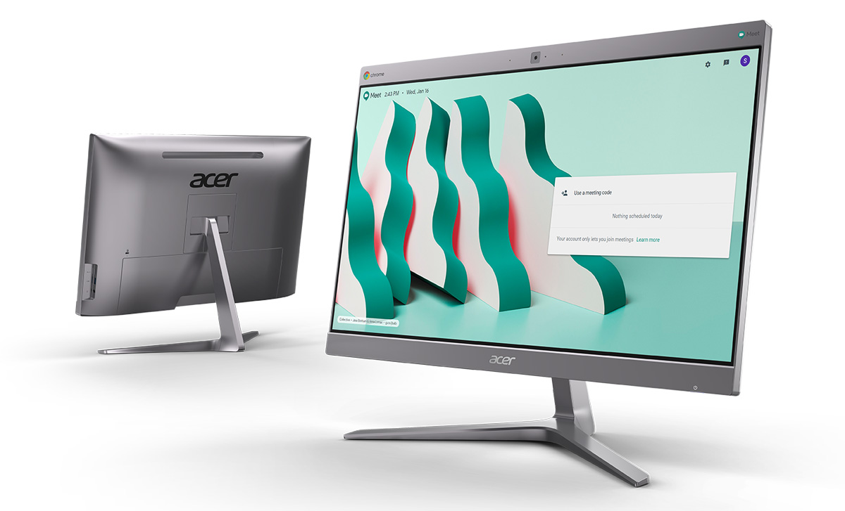oficial Acer Chromebase for Meetings 24V2 pantalla