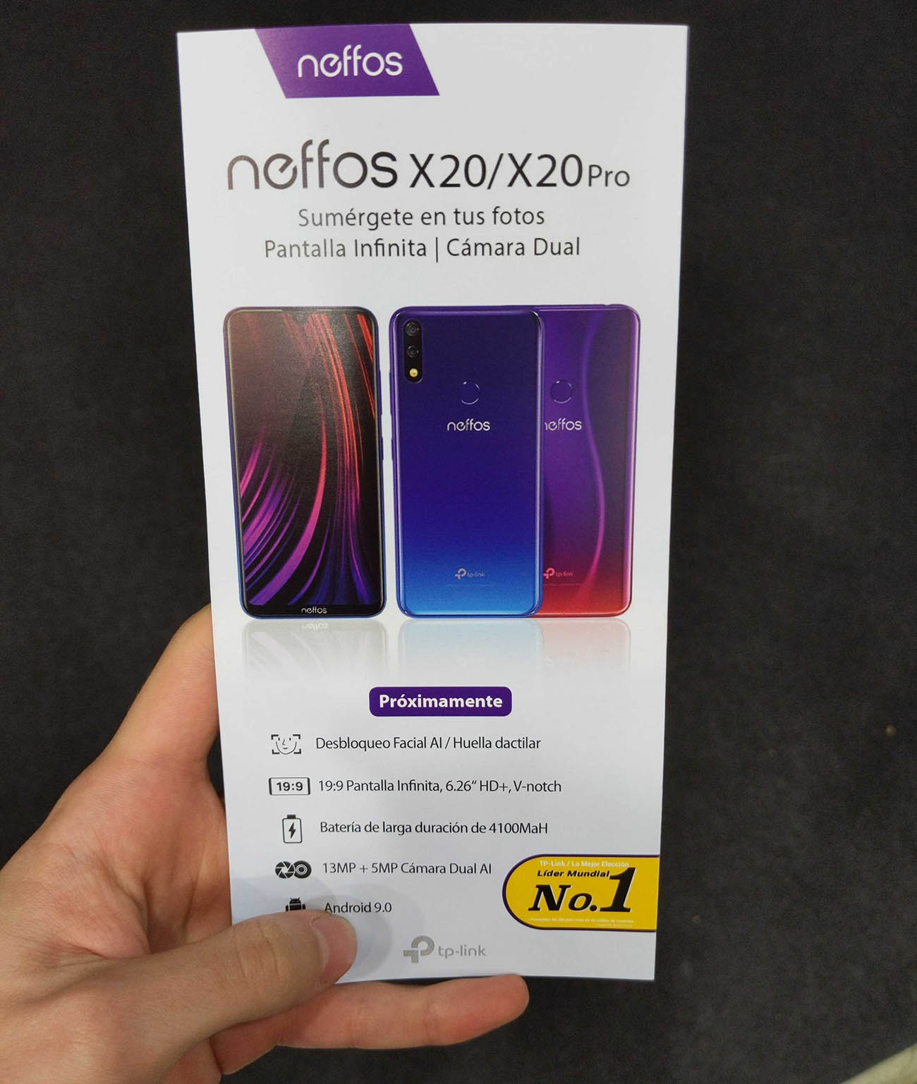 TP-Link Neffos X20 caracteristicas desveladas