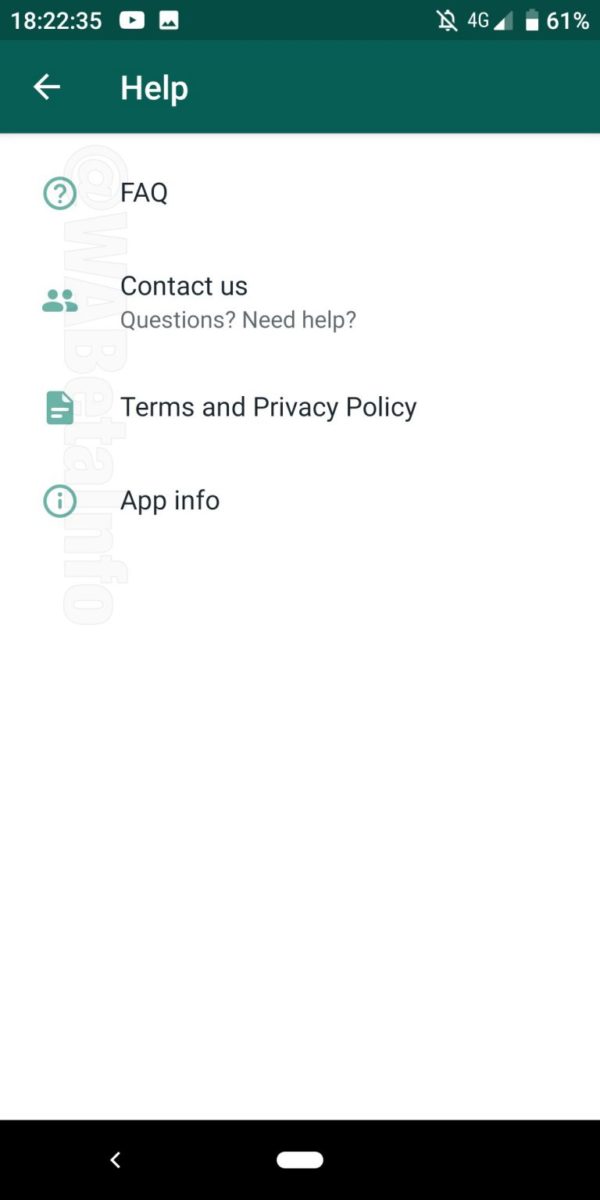 whatsapp beta 6