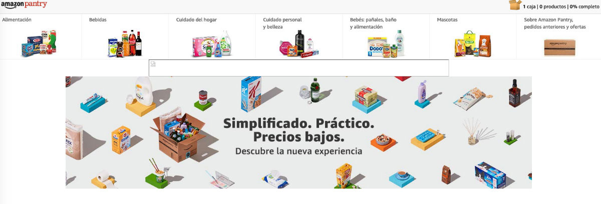 Las nuevas condiciones de Amazon Pantry, el servicio para hacer la compra online 2 Amazon Pantry