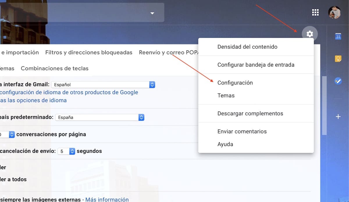 añadir correo gmail en outlook