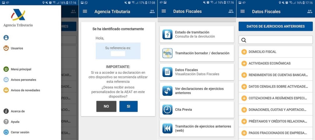 Cómo usar la app de la Agencia Tributaria para la declaración de la ...