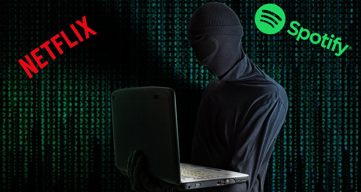 Arrestado por ganar más de 150.000 euros vendiendo contraseñas de Spotify y Netflix