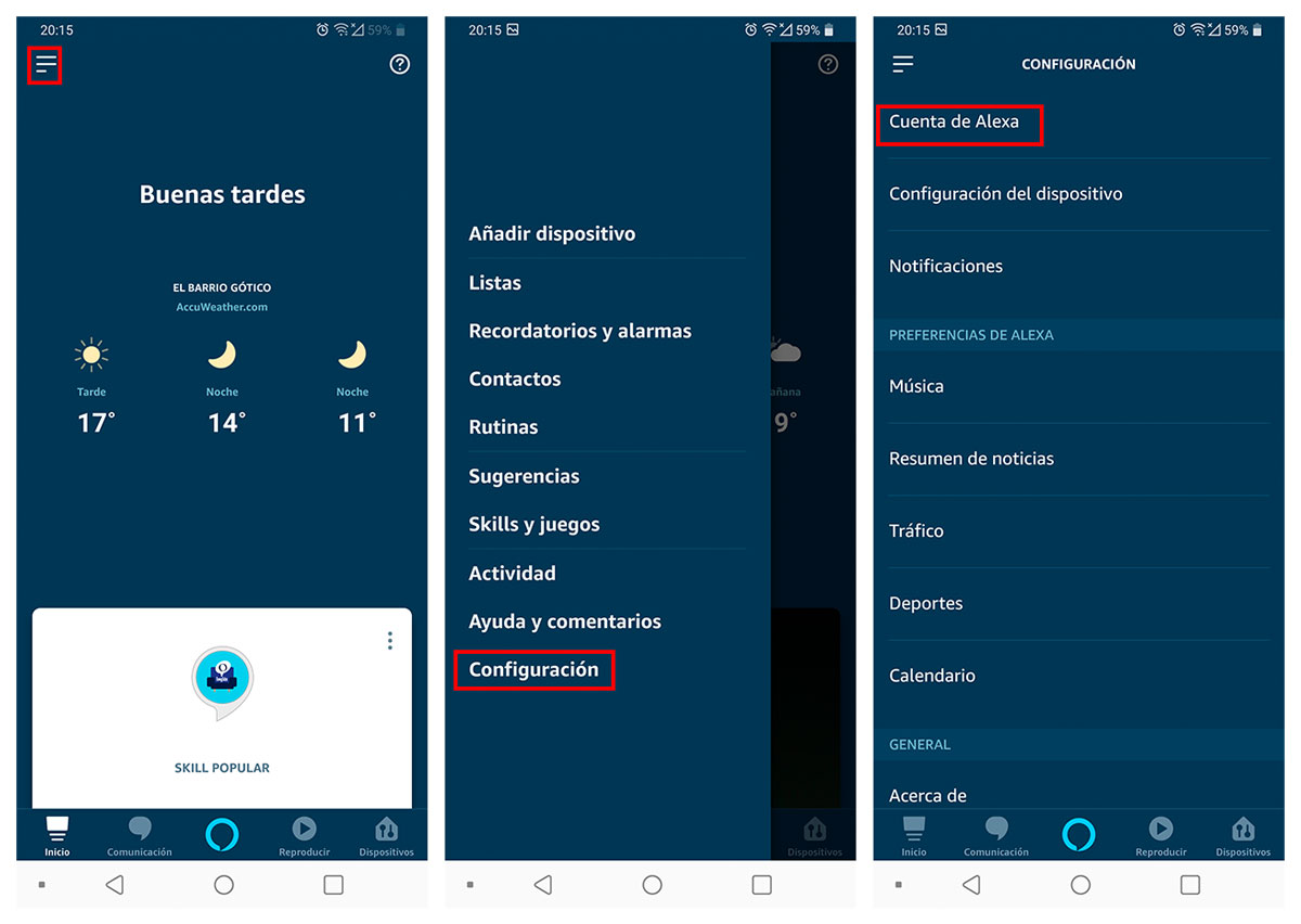 Cómo borrar todas las conversaciones que has tenido con Amazon Alexa 2 cómo borrar todas las conversaciones que has tenido con Amazon Alexa desde la app primeros pasos