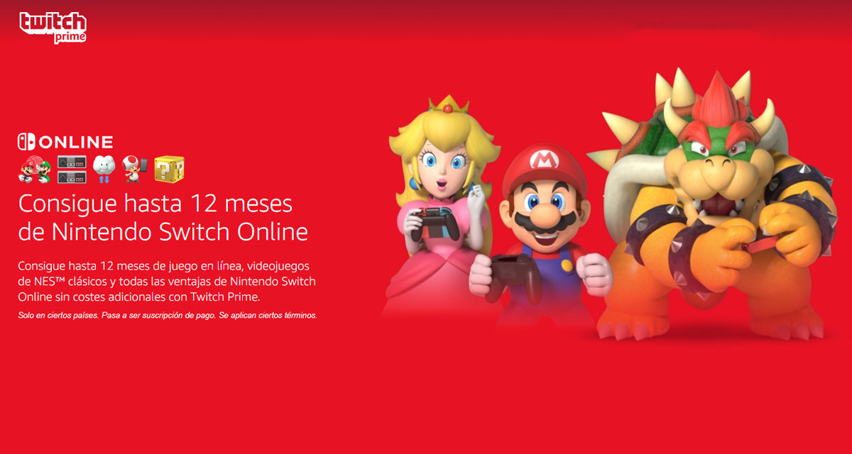 Cómo conseguir 12 meses de Nintendo Switch Online gratis si eres de Amazon Prime