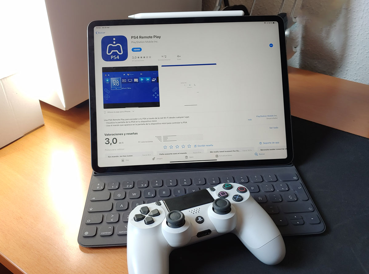 Cómo utilizar tu iPhone o iPad como mando con PS4 Remote Play