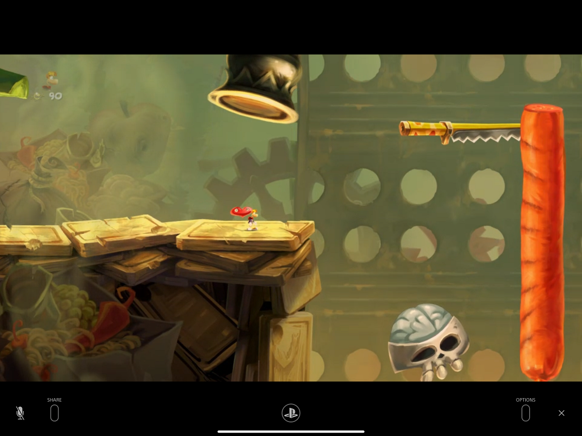 cómo utilizar tu iPhone o iPad como mando con PS4 Remote Play Rayman