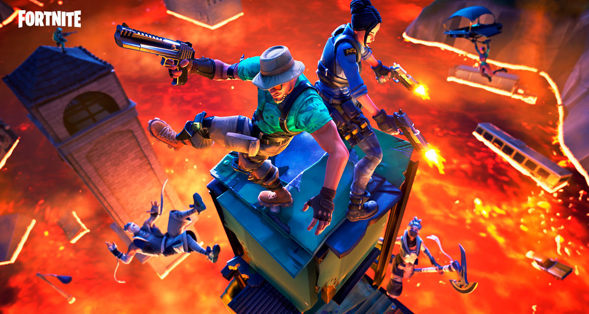 Fortnite juega a El suelo es lava en su última actualización