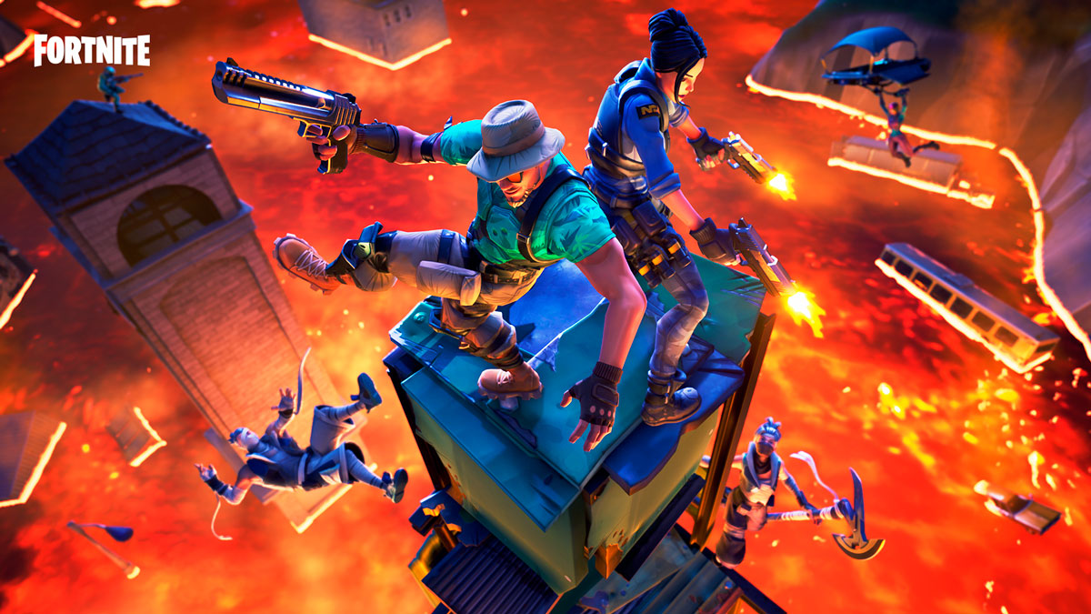 Fortnite juega a El suelo es lava es su última actualización 