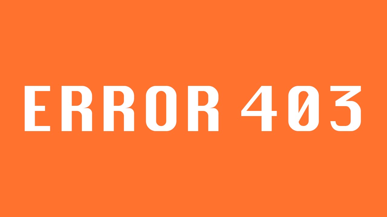 error 403 http forbidden