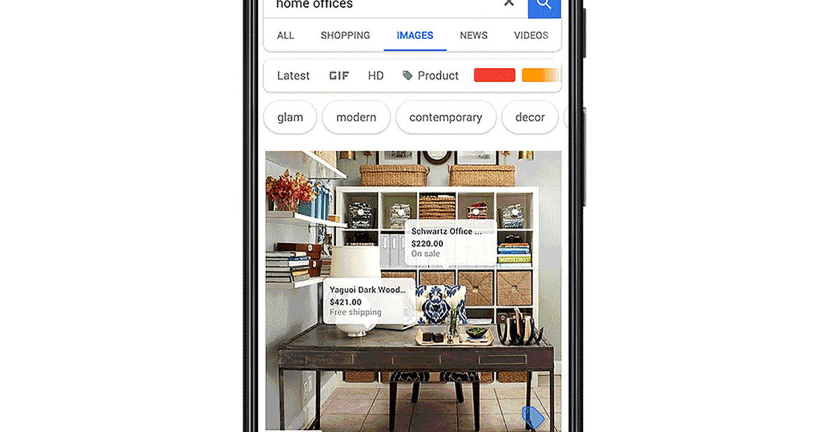 Google ya prueba las compras en las búsquedas de imágenes