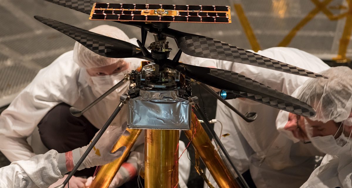 La NASA crea un helicóptero que volará en los cielos de Marte