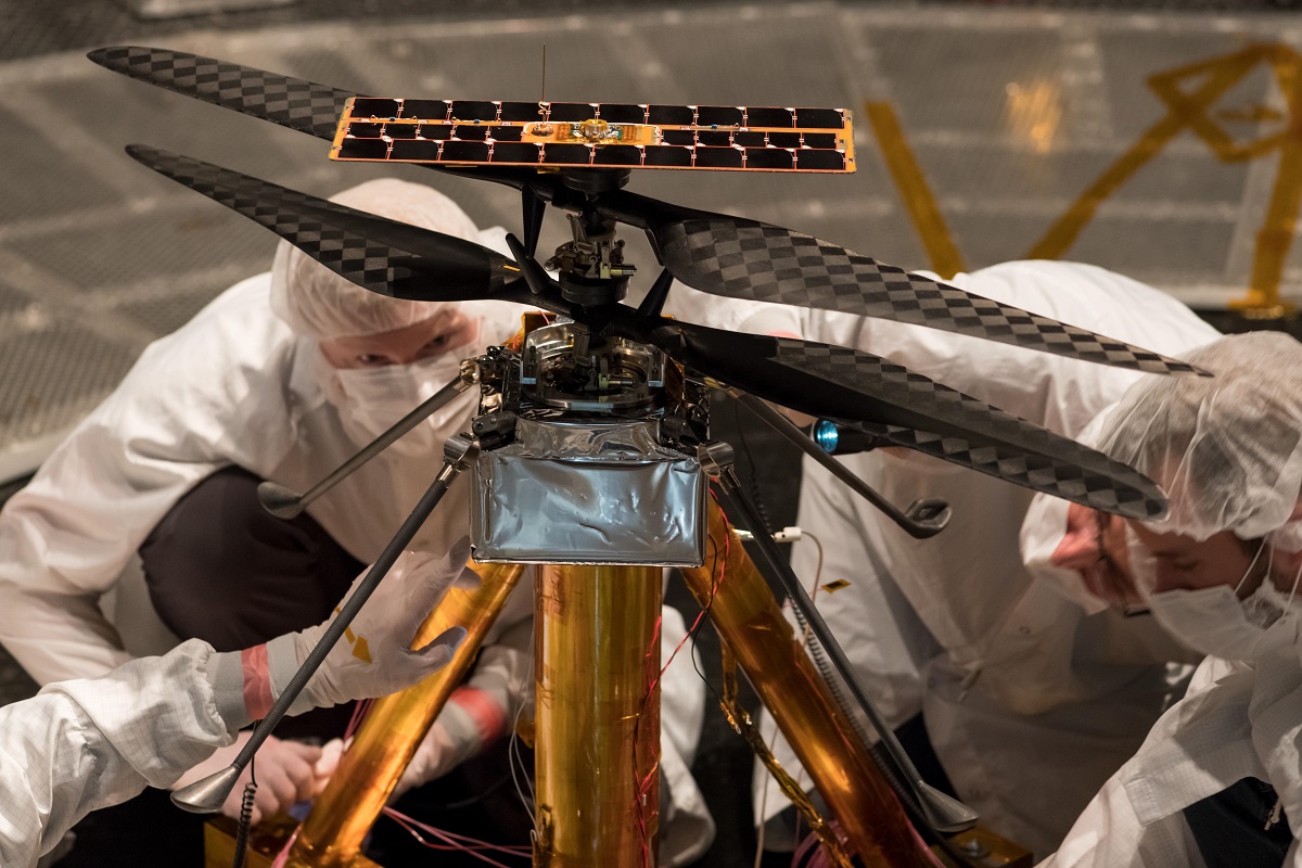 La NASA crea un helicóptero que volará en los cielos de Marte
