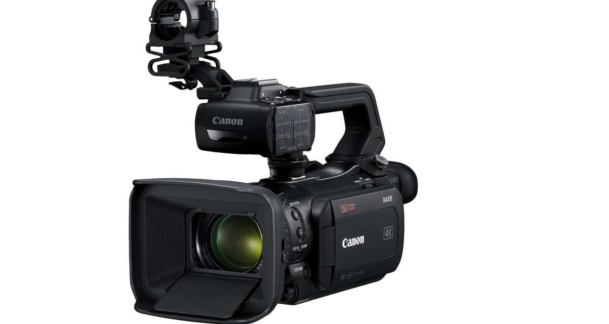 Canon XA40, XA50 y XA55, videocámaras profesionales compactas 4K UHD