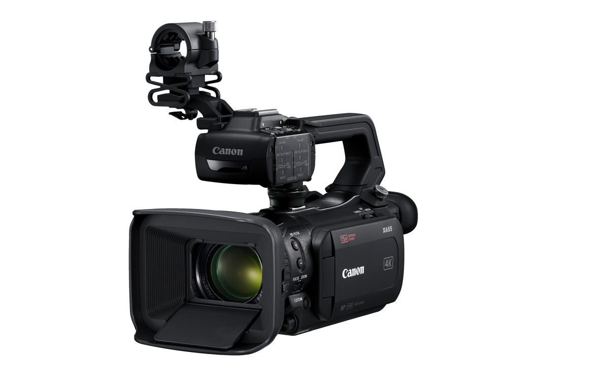 Canon XA40, XA50 y XA55, videocámaras profesionales compactas 4K UHD
