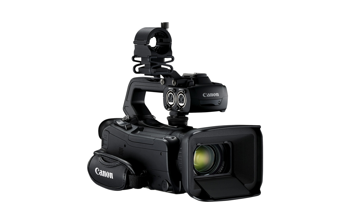 lanzamiento Canon XA40, XA50 y XA55 empuñadura XA50