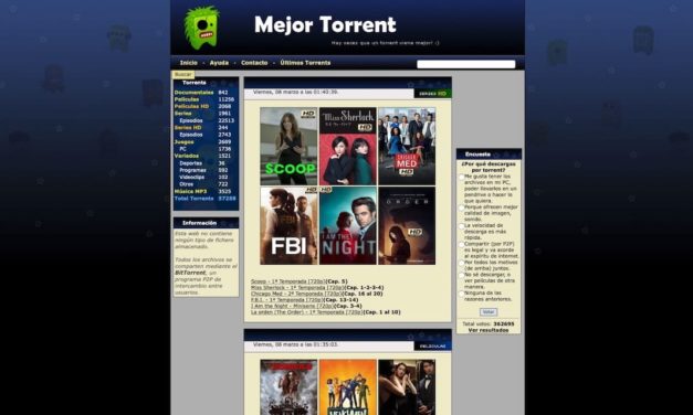 MejorTorrent no funciona, 9 alternativas para descargar Torrent en 2019