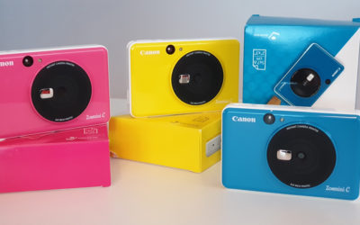 Canon Zoemini S y Zoemini C, cámaras que imprimen fotos auto adhesivas