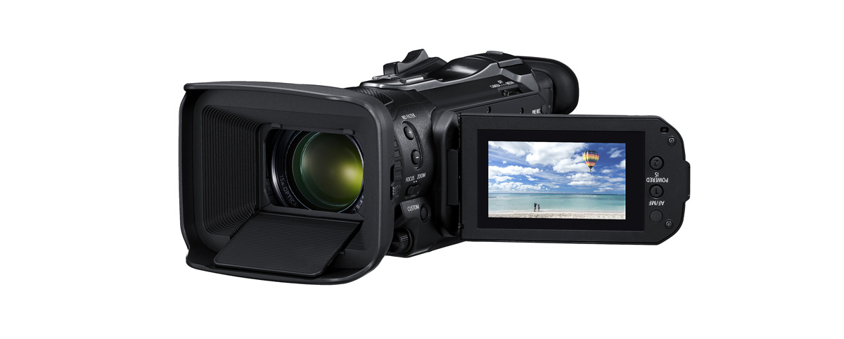 lanzamiento Canon LEGRIA HF G50 y LEGRIA HF G60 pantalla HF G60