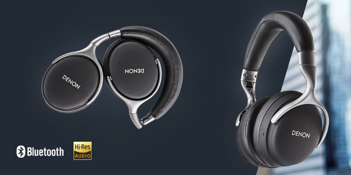 Denon AH-GC30 y AH-GC25NC, auriculares con cancelación de ruido 6 oficial Denon AH-GC25W sin cancelación