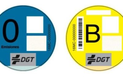 Cómo pedir la pegatina DGT para circular con el coche en 2019
