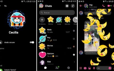 Cómo activar el modo oscuro de Facebook Messenger
