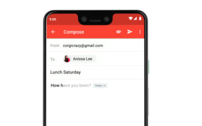 Cómo hacer que Gmail complete tus frases al escribir correos en tu móvil