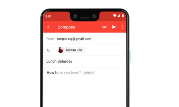 Cómo hacer que Gmail complete tus frases al escribir correos en tu móvil