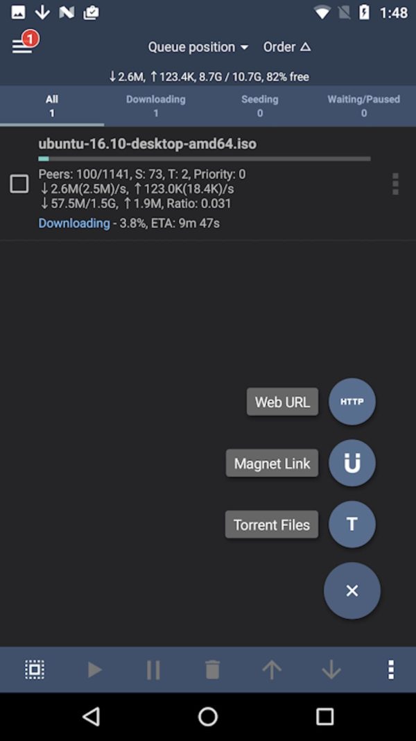 zetatorrent android