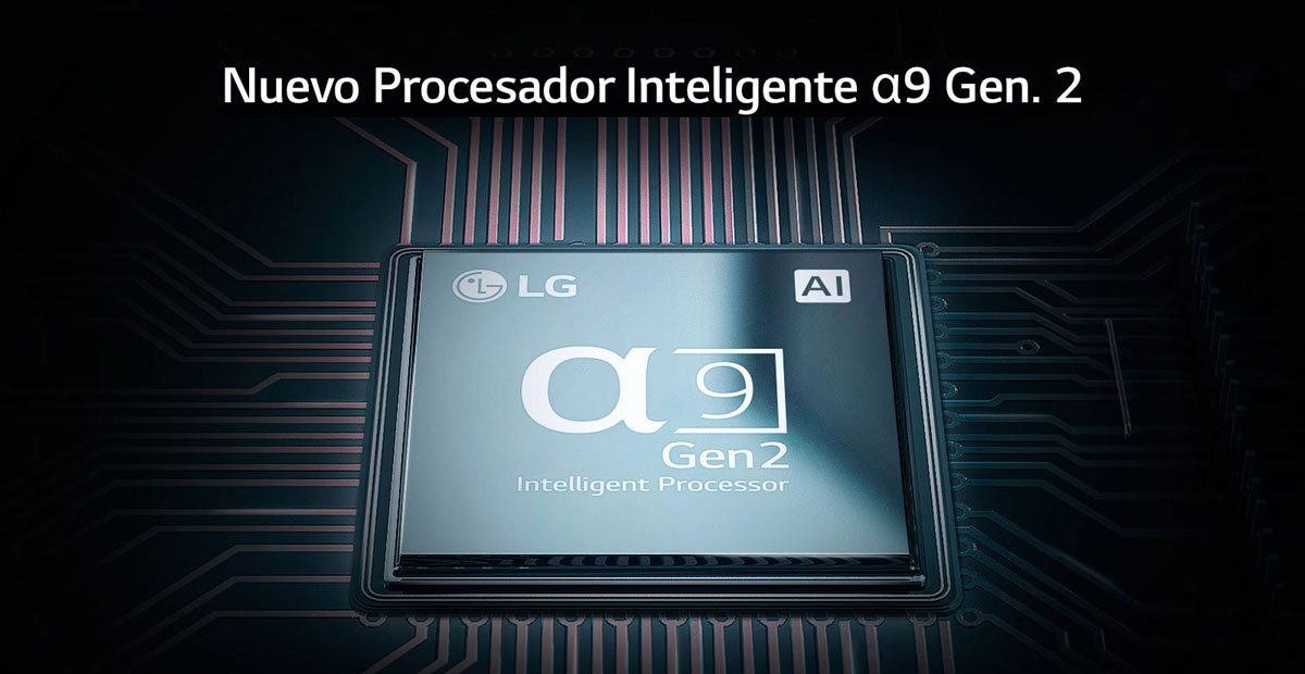 5 novedades clave de los televisores OLED de LG 2019 procesador