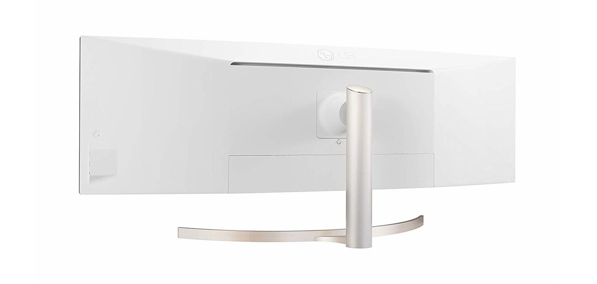 LG 49WL95C, monitor ultrawide de 32:9 que une dos pantallas de 27" en una con HDR 4 a fondo LG 49WL95C trasera