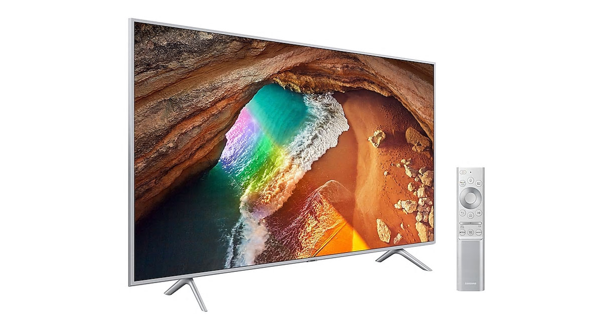 Samsung QLED Q64R, televisor con diseño metálico y procesador Quantum 4K