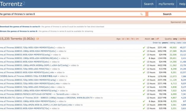 10 alternativas a TorrentZ2.eu para descargar Torrent en 2019