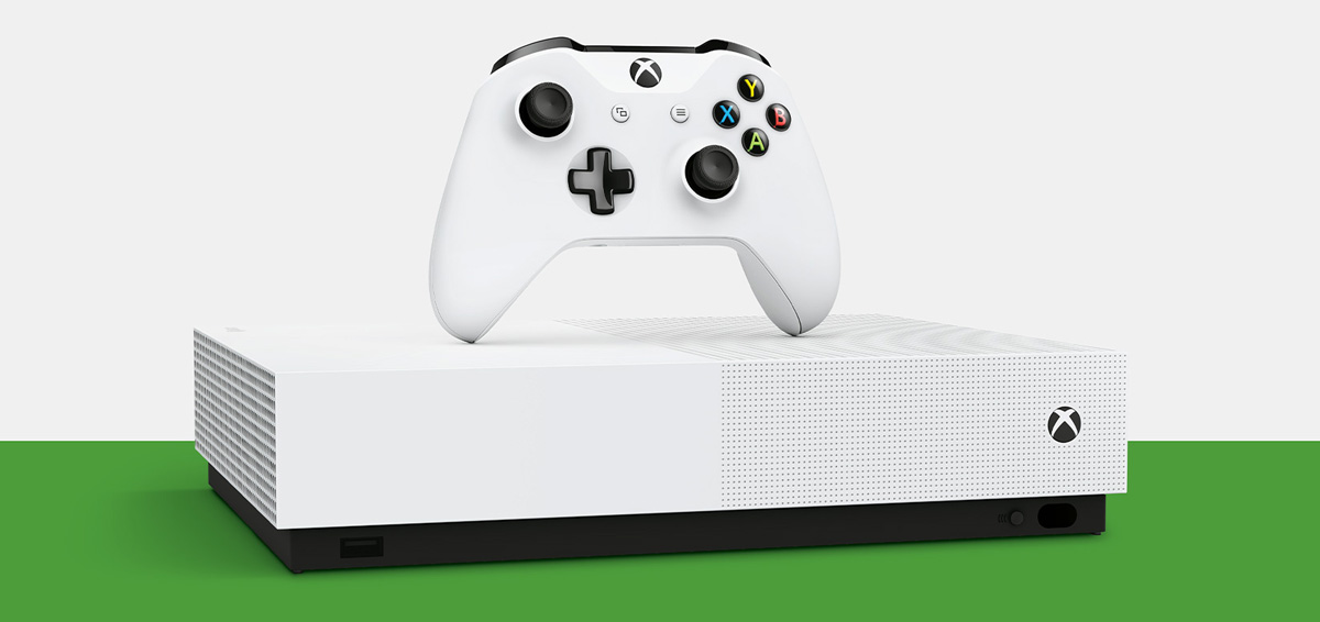 características Xbox One S All-Digital