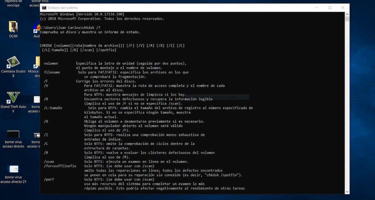 CHKDSK: guía completa de comandos y parámetros para reparar discos en Windows