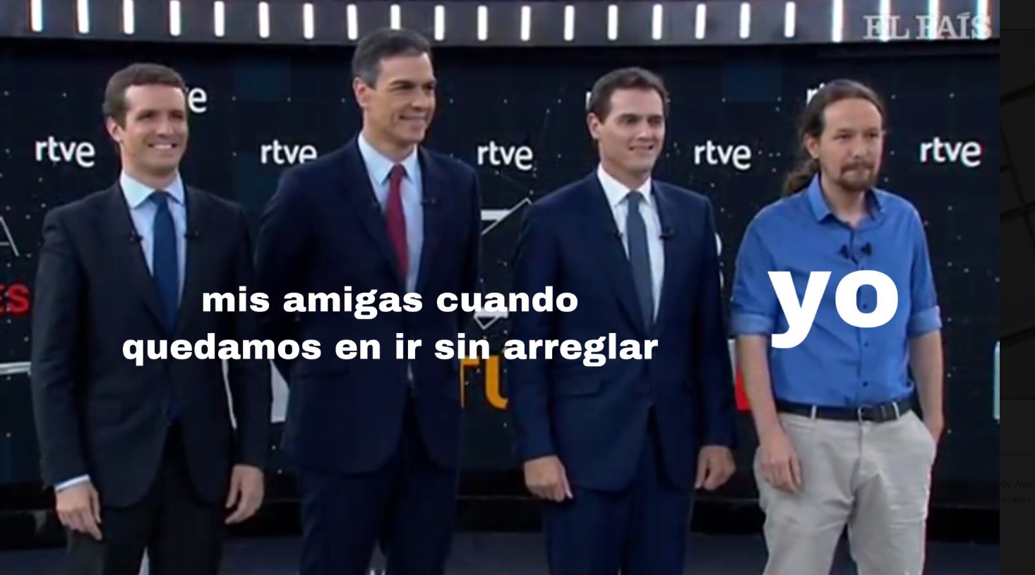 Los memes más divertidos del Debate Electoral 3 de fiesta