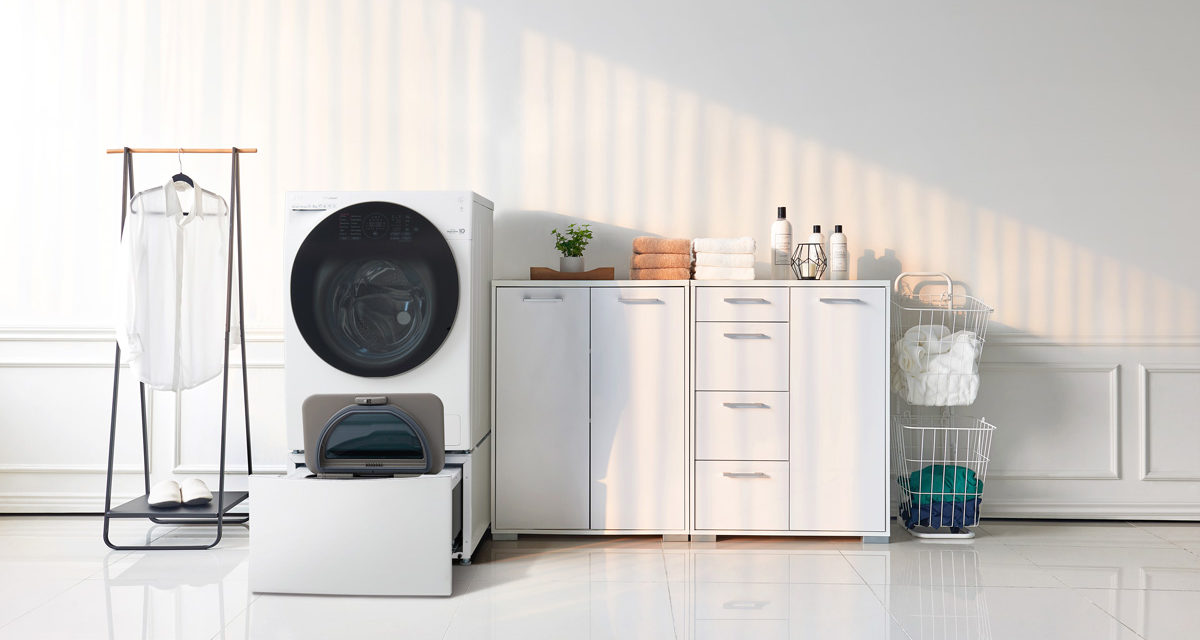 ¿Dos coladas a la vez en la misma lavadora? Es posible con TWINWash de LG