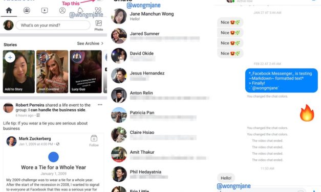 Pronto podremos usar Messenger en Facebook sin la aplicación en el móvil